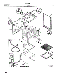04 - Body parts for Frigidaire Range MGF345BEDA from AppliancePartsPros.com