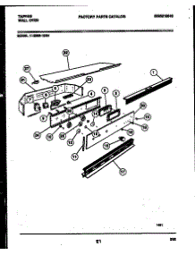 06 - Control Panel parts for Frigidaire Oven 11-2969-00-04 from AppliancePartsPros.com