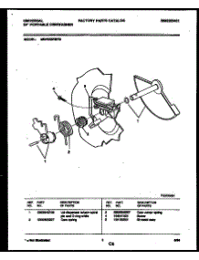 03 - Cam parts for Frigidaire Dishwasher MDP632RBR0 from AppliancePartsPros.com