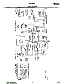09 - Wiring Diagram parts for Frigidaire Refrigerator MRS20HRAWC from AppliancePartsPros.com