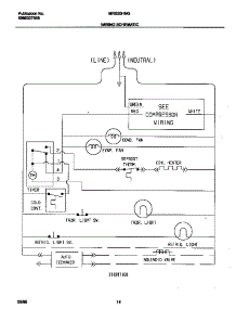 08 - Wiring Diagram parts for Frigidaire Refrigerator MRS20HNGW2 from AppliancePartsPros.com