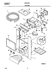 08 - Ice And Water Disp parts for Frigidaire Refrigerator MRS22WNGD3 from AppliancePartsPros.com