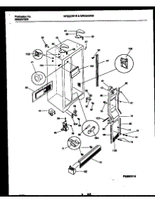 04 - Cabinet Parts parts for Frigidaire Refrigerator MRS24WHBW0 from AppliancePartsPros.com