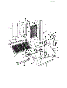 07 - System parts for Frigidaire Refrigerator MRS24WRCW0 from AppliancePartsPros.com