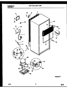 05 - System And Automatic Defrost Parts parts for Frigidaire Refrigerator MRT11CRBY0 from AppliancePartsPros.com