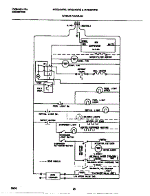 13 - Wiring Diagram parts for Frigidaire Refrigerator MRS24WRED1 from AppliancePartsPros.com