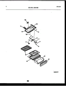 04 - Shelves And Supports parts for Frigidaire Refrigerator ASM140HK2 from AppliancePartsPros.com