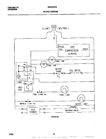 08 - Wiring Diagram parts for Frigidaire Refrigerator MRS20HRAD6 from AppliancePartsPros.com