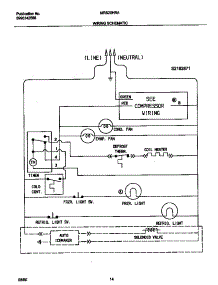 08 - Wiring Schematic parts for Frigidaire Refrigerator MRS20HRAWD from AppliancePartsPros.com