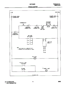 07 - Wiring Diagram parts for Frigidaire Range MGF322BBDC from AppliancePartsPros.com