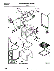 04 - Body parts for Frigidaire Range MGF324SEDB from AppliancePartsPros.com