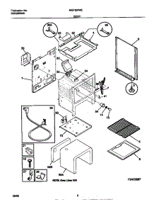 04 - Body parts for Frigidaire Range MGF324WESB from AppliancePartsPros.com