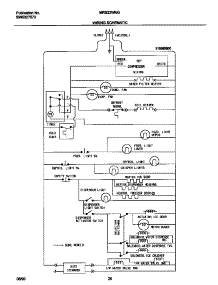 11 - Wiring Diagram parts for Frigidaire Refrigerator MRS22WNGW4 from AppliancePartsPros.com