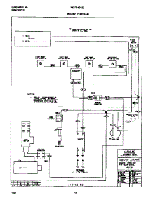 07 - Wiring Diagram parts for Frigidaire Range MGF345CESE from AppliancePartsPros.com
