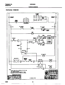 08 - Wiring Diagram parts for Frigidaire Range MGF355BEDA from AppliancePartsPros.com