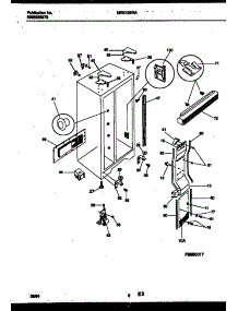04 - Cabinet Parts parts for Frigidaire Refrigerator MRS19BRAW1 from AppliancePartsPros.com