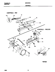 06 - Controls parts for Frigidaire Refrigerator MRS22WNGW7 from AppliancePartsPros.com