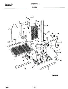 07 - System parts for Frigidaire Refrigerator MRS22WNGW7 from AppliancePartsPros.com