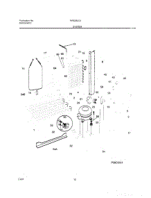 13 - System parts for Frigidaire Refrigerator MRS26LGJB3 from AppliancePartsPros.com