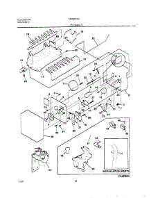 19 - Ice Maker parts for Frigidaire Refrigerator MRS26LGJB3 from AppliancePartsPros.com
