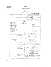 20 - Wiring Schematic parts for Frigidaire Refrigerator MRS26LGJB3 from AppliancePartsPros.com