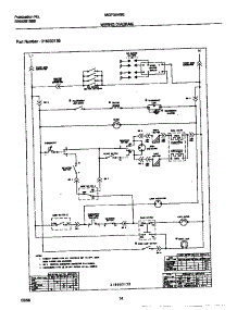 08 - Wiring Diagram parts for Frigidaire Range MGF354SEDB from AppliancePartsPros.com