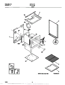 04 - Body parts for Frigidaire Range MPF311PCWC from AppliancePartsPros.com