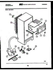 04 - System And Automatic Defrost Parts parts for Frigidaire Refrigerator ASM140WKB1 from AppliancePartsPros.com