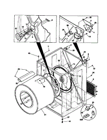 02 - Cabinet / Drum parts for Frigidaire Dryer MDE216RBW1 from AppliancePartsPros.com