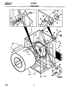 02 - Cabinet / Drum parts for Frigidaire Dryer MDG336RES1 from AppliancePartsPros.com
