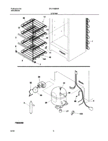 07 - System parts for Frigidaire Freezer CFU14M2AW1 from AppliancePartsPros.com