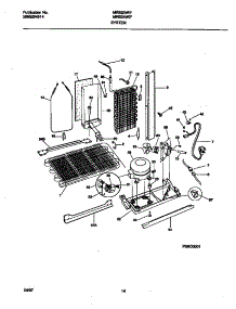 08 - System parts for Frigidaire Refrigerator MRS24WIFW0 from AppliancePartsPros.com