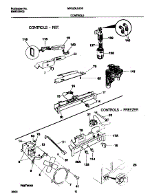 06 - Controls parts for Frigidaire Refrigerator MRS26LGJC0 from AppliancePartsPros.com