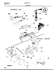 10 - Controls parts for Frigidaire Refrigerator MRS26LGJC2 from AppliancePartsPros.com