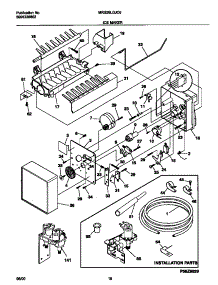 10 - Ice Maker parts for Frigidaire Refrigerator MRS26LGJC0 from AppliancePartsPros.com