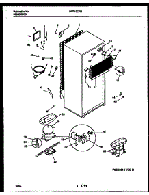 05 - System And Automatic Defrost Parts parts for Frigidaire Refrigerator MRT13CRBW0 from AppliancePartsPros.com