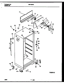 03 - Cabinet Parts parts for Frigidaire Refrigerator MRT15CNAY0 from AppliancePartsPros.com