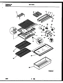 05 - Shelves And Supports parts for Frigidaire Refrigerator MRT15CNAY0 from AppliancePartsPros.com