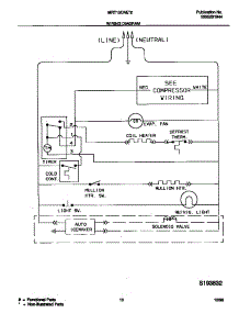 08 - Wiring Diagram parts for Frigidaire Refrigerator MRT15CNED2 from AppliancePartsPros.com