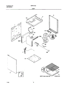 05 - Body parts for Frigidaire Range MPF311SGDE from AppliancePartsPros.com