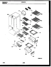 06 - Shelves And Supports parts for Frigidaire Refrigerator MRS20HRAW2 from AppliancePartsPros.com