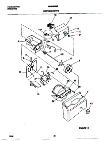 09 - Container / Drive parts for Frigidaire Refrigerator MRS22WNEW2 from AppliancePartsPros.com