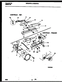 07 - Refrigerator Control Assembly, Damp parts for Frigidaire Refrigerator MRS22WRAW0 from AppliancePartsPros.com
