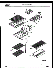 04 - Shelves And Supports parts for Frigidaire Refrigerator MRT11CRBD0 from AppliancePartsPros.com