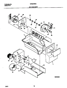 09 - Ice Container parts for Frigidaire Refrigerator MRS22WNGD5 from AppliancePartsPros.com