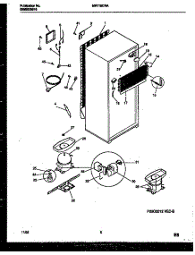 05 - System And Automatic Defrost Parts parts for Frigidaire Refrigerator MRT15CRAW0 from AppliancePartsPros.com