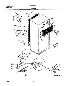 05 - System parts for Frigidaire Refrigerator MRT15CNEY7 from AppliancePartsPros.com