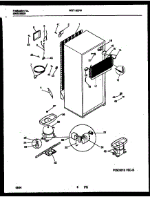 05 - System And Automatic Defrost Parts parts for Frigidaire Refrigerator MRT15CRAW1 from AppliancePartsPros.com