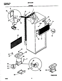 05 - System parts for Frigidaire Refrigerator MRT15CSEDA from AppliancePartsPros.com