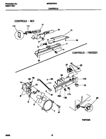 06 - Controls parts for Frigidaire Refrigerator MRS20WRGW0 from AppliancePartsPros.com